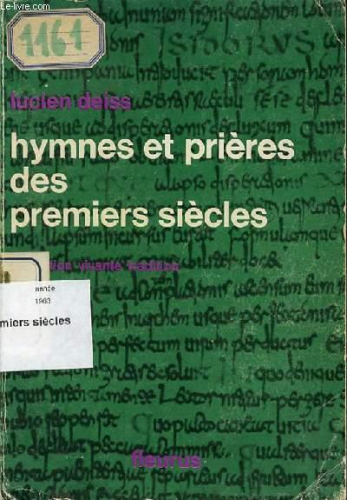 Hymnes et prières des premiers siècles