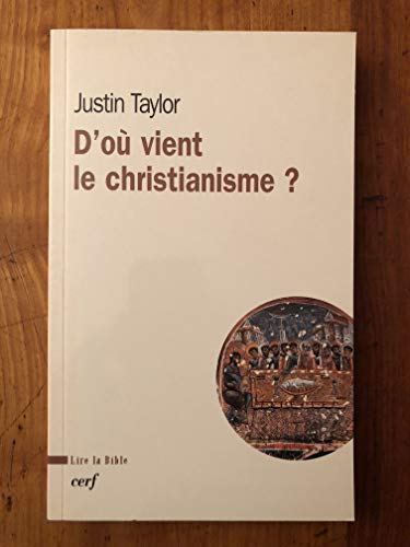 D'où vient le christianisme?