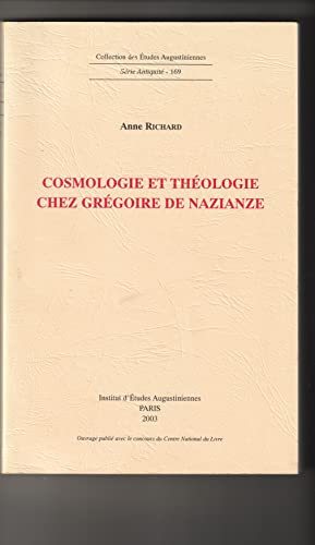 Cosmologie et théologie chez Grégoire de Nazianze