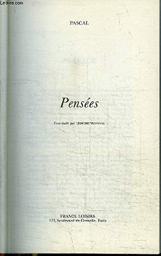 Pensées