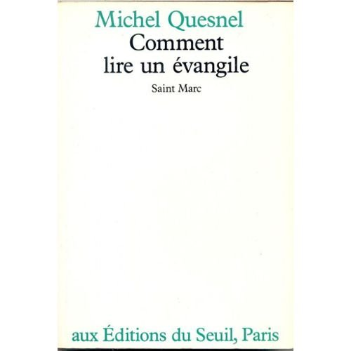 Comment lire un évangile