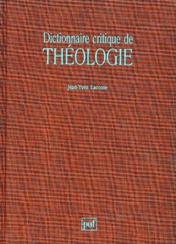 Dictionnaire critique de théologie