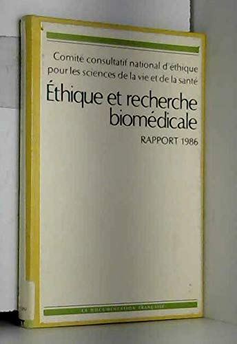 Ethique et recherche biomédicale