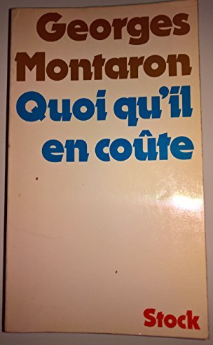 Quoi qu'il en coûte