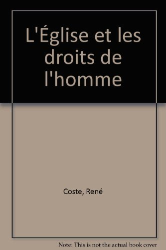 L'église et les droits de l'homme