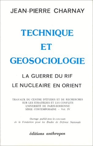 Technique et géosociologie...