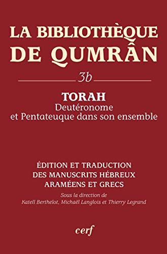 Torah: Deutéronome et Pentateuque dans son ensemble