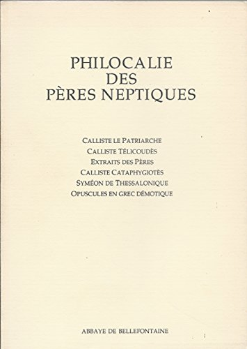 Philocalie des Pères neptiques