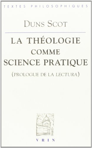 La théologie comme science pratique