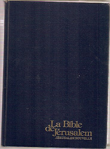 La Bible de Jérusalem