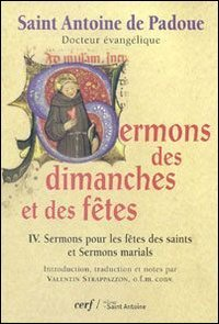 Sermons pour les fêtes des saints et Sermons marials