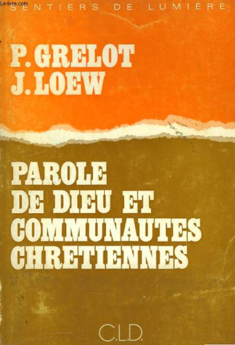 Parole de Dieu, langage humain et communautés chrétiennes