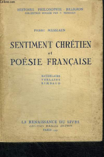 Sentiment chrétien et poésie française