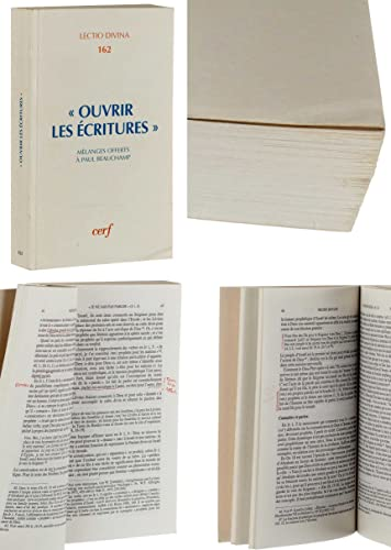 Ouvrir les Ecritures: mélanges offerts à Paul Beauchamp