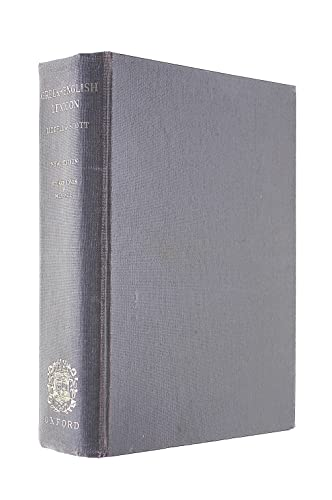 A Greek-English Lexicon (with a supplement)