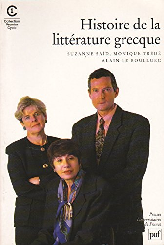Histoire de la littérature grecque
