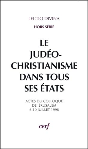 Le judéo-christianisme dans tous ses états
