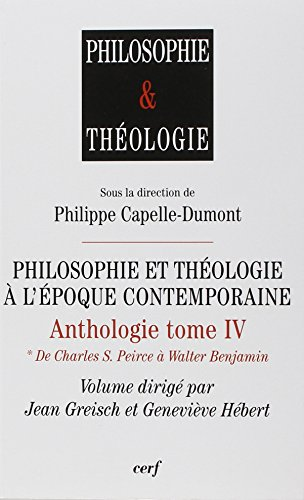 Philosophie et théologie à l'époque contemporaine