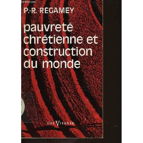 Pauvreté chrétienne et construction du monde