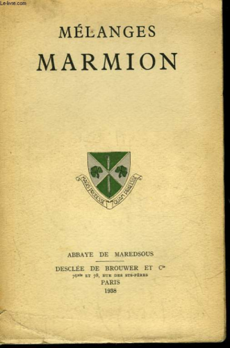Mélanges Marmion