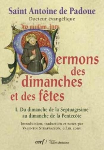 Sermons des dimanches et des fêtes : 1. Du dimanche de la Septuagésime au dimanche de la Pentecôte