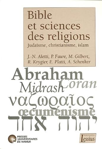 Bible et sciences des religions : Judaïsme, christianisme, islam