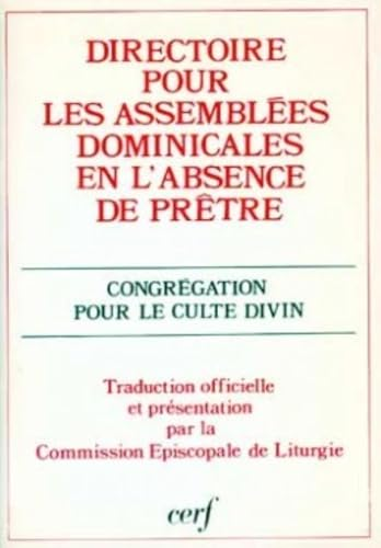 Directoire pour les célébrations dominicales en l'absence de prêtre (2 juin 1988)