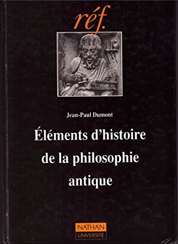 Eléments d'histoire de philosophie antique