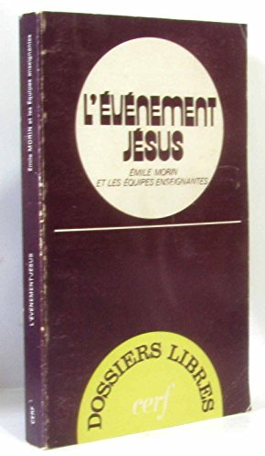 L'Evénement Jésus dans les structures de la société juive
