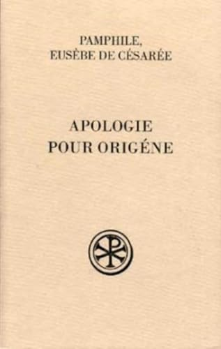 Apologie pour Origène, suivi de: Rufin d'Aquilée, 