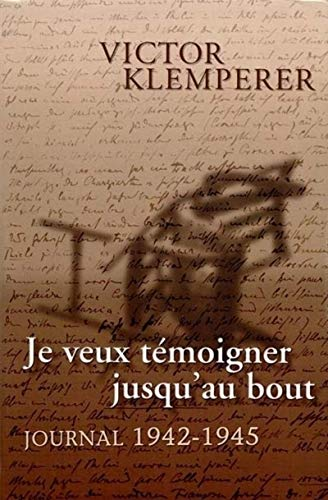 Je veux témoigner jusqu'au bout