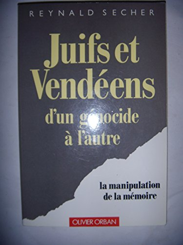 Juifs et Vendéens