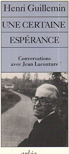 Une certaine espérance