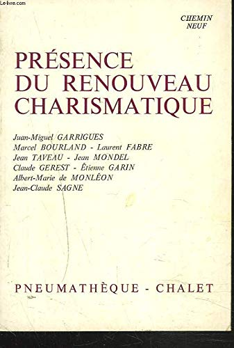 Présence du renouveau charismatique