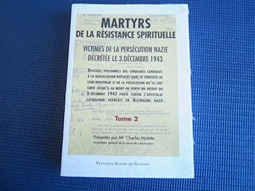 Martyrs de la Résistance spirituelle