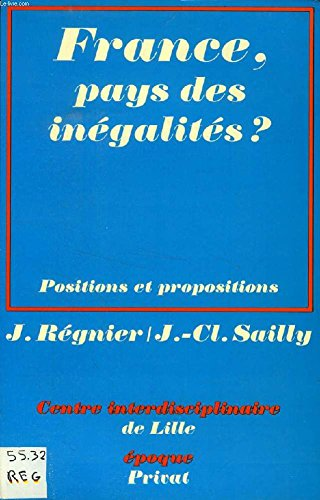 France, pays des inégalités ?
