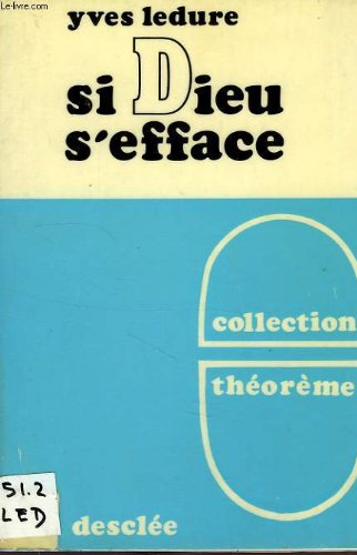 Si Dieu s'efface