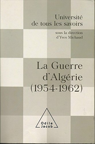 La guerre d'Algérie, 1954-1962