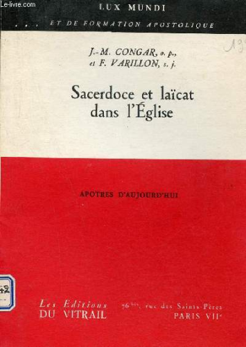 Sacerdoce et laïcat dans l'Eglise