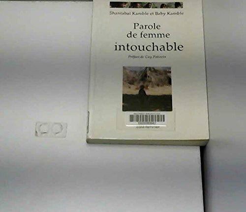 Parole de femme intouchable