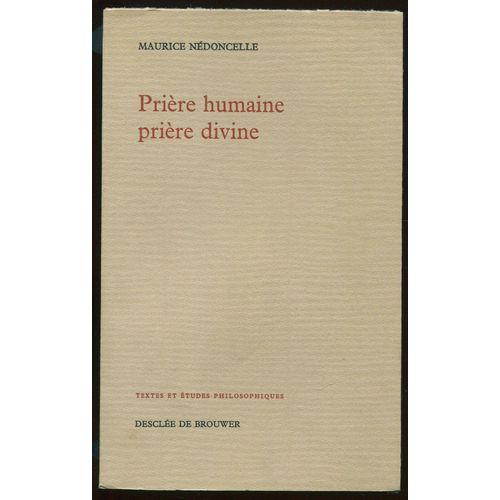 Prière humaine prière divine